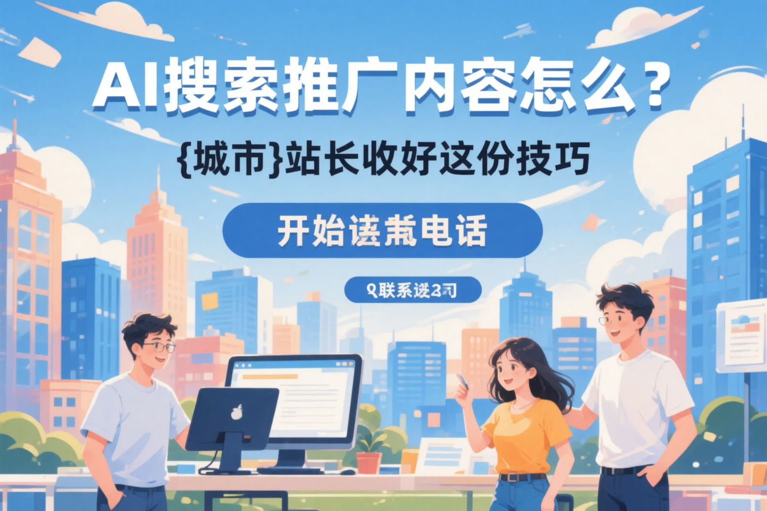 AI搜索推广内容怎么写？九江站长收好这份技巧