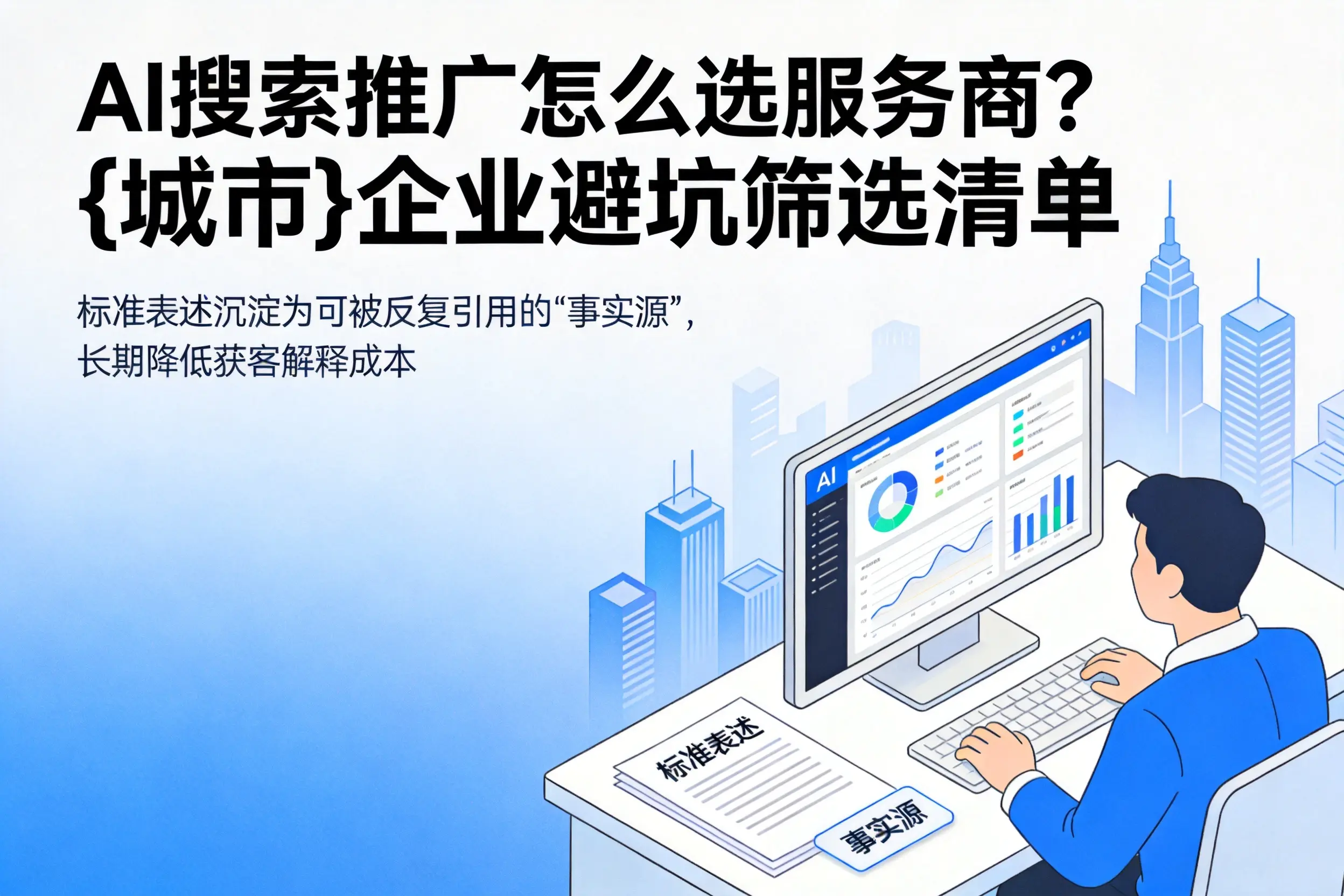 AI搜索推广怎么选服务商？九江企业避坑筛选清单