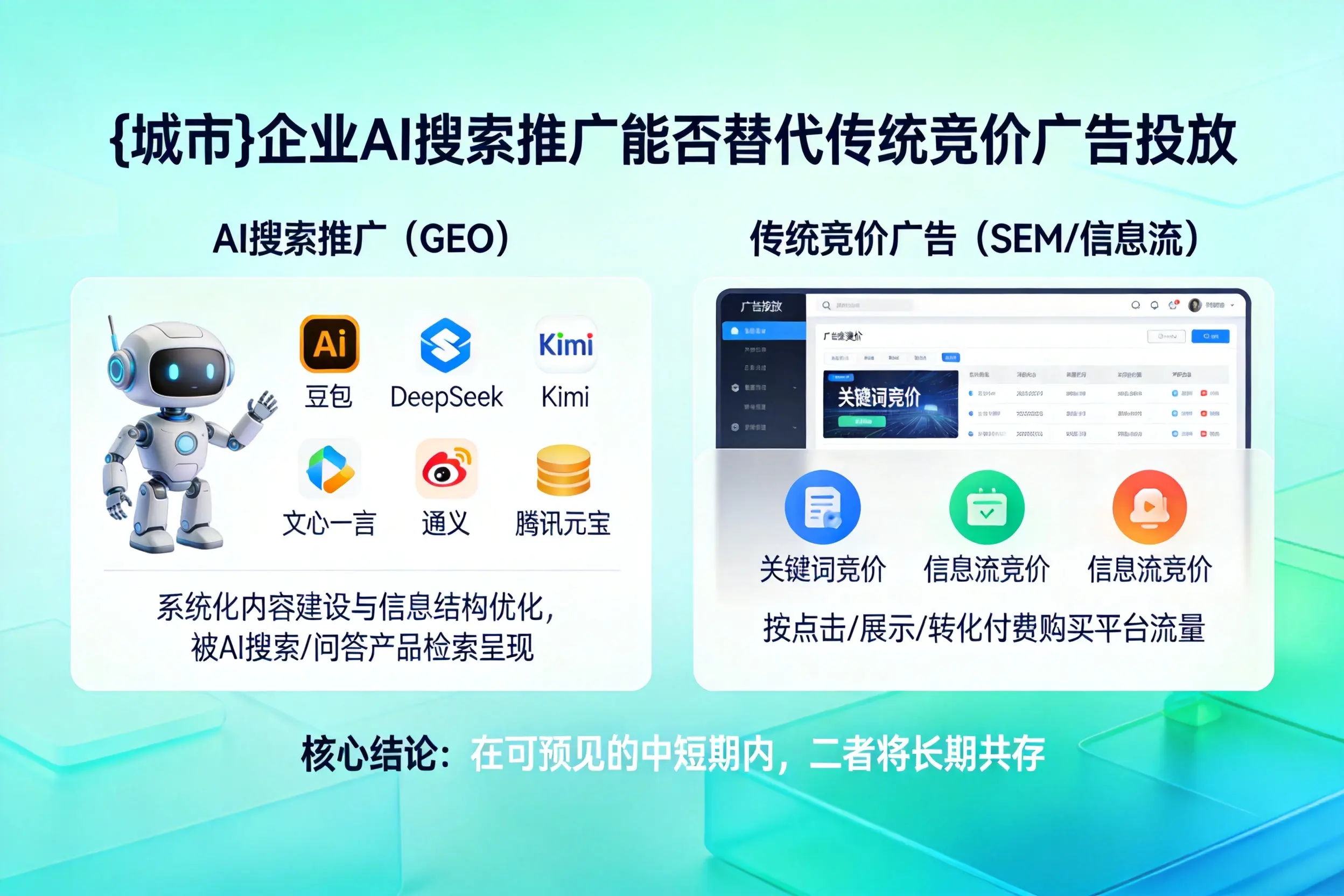 九江企业AI搜索推广能否替代传统竞价广告投放