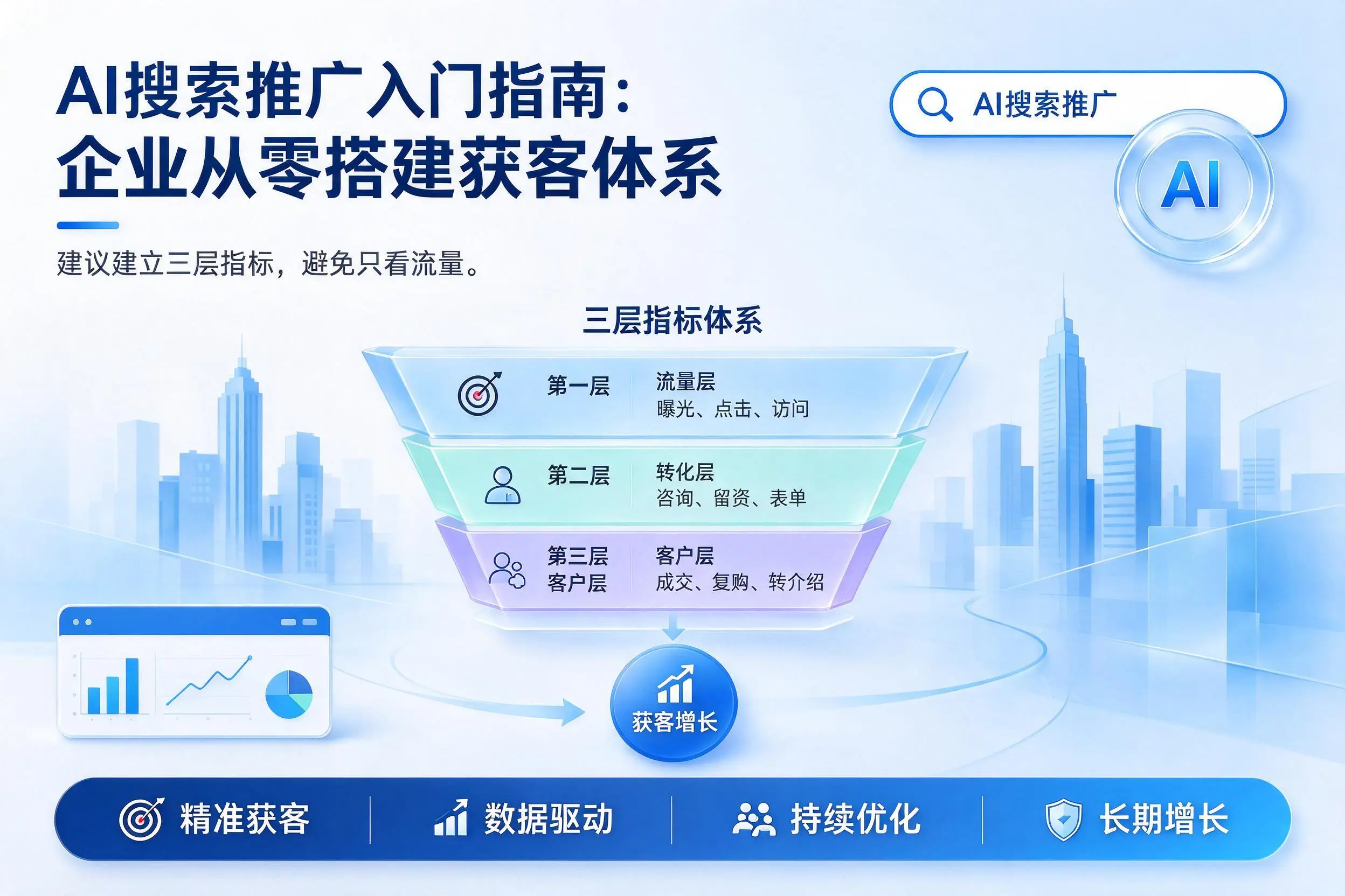 AI搜索推广入门指南：九江企业从零搭建获客体系